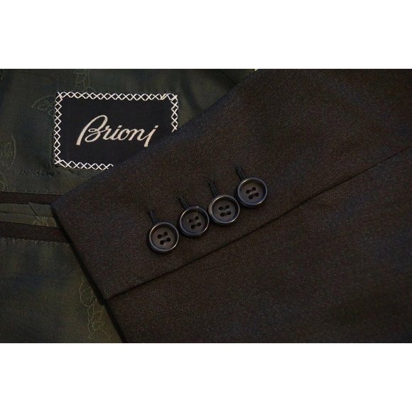 Brioni Palatino Brown 100% wool Sport Coat Jacket